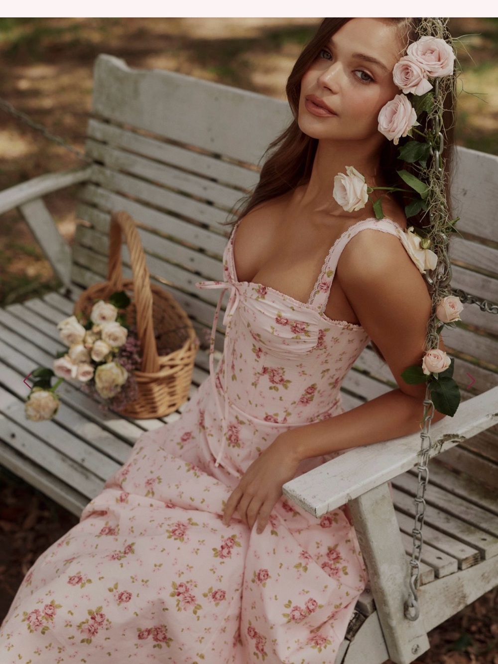 House of CB Rosalee Dress in Vintage Rose